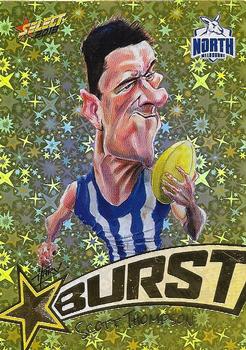 2018 Select Footy Stars - Starburst Caricatures Yellow #SBY48 Scott Thompson Front